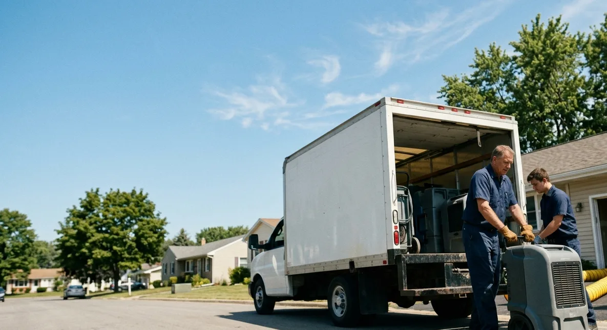 Water Damage Cleanup in Connersville, IN near me